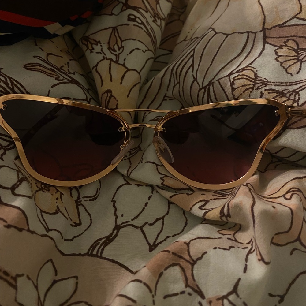 Prada Narrow Butterfly Sunglasses